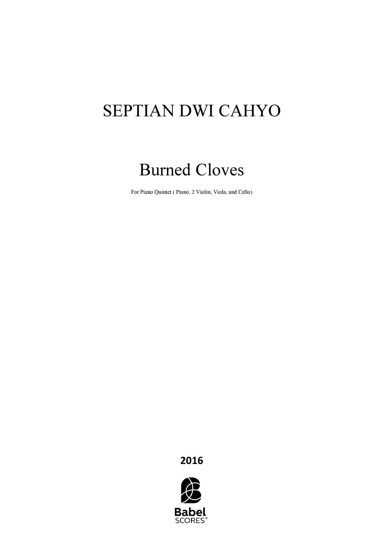 Burned Cloves