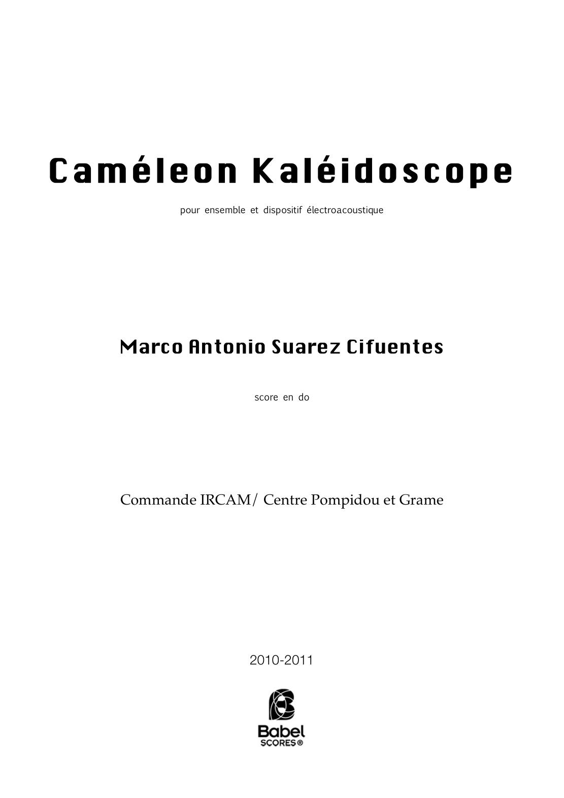 Caméléon Kaléidoscope