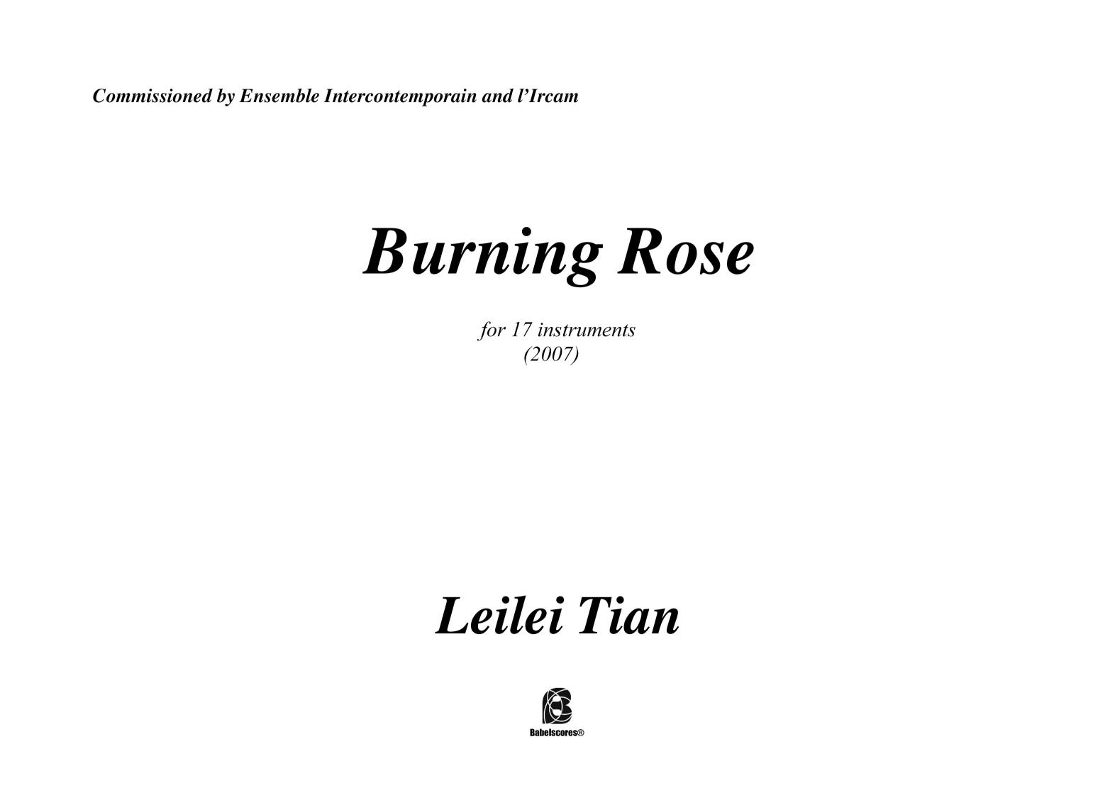 Burning Rose