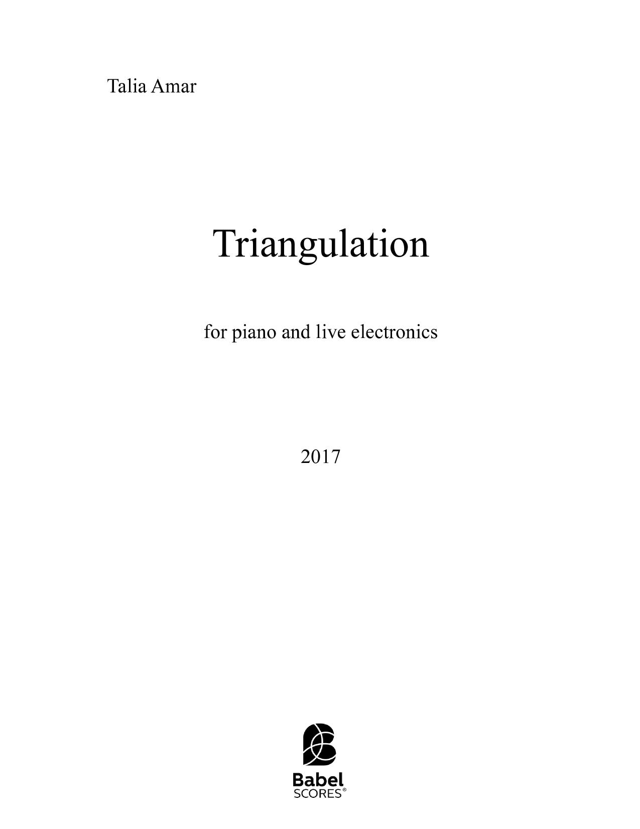 Triangulation