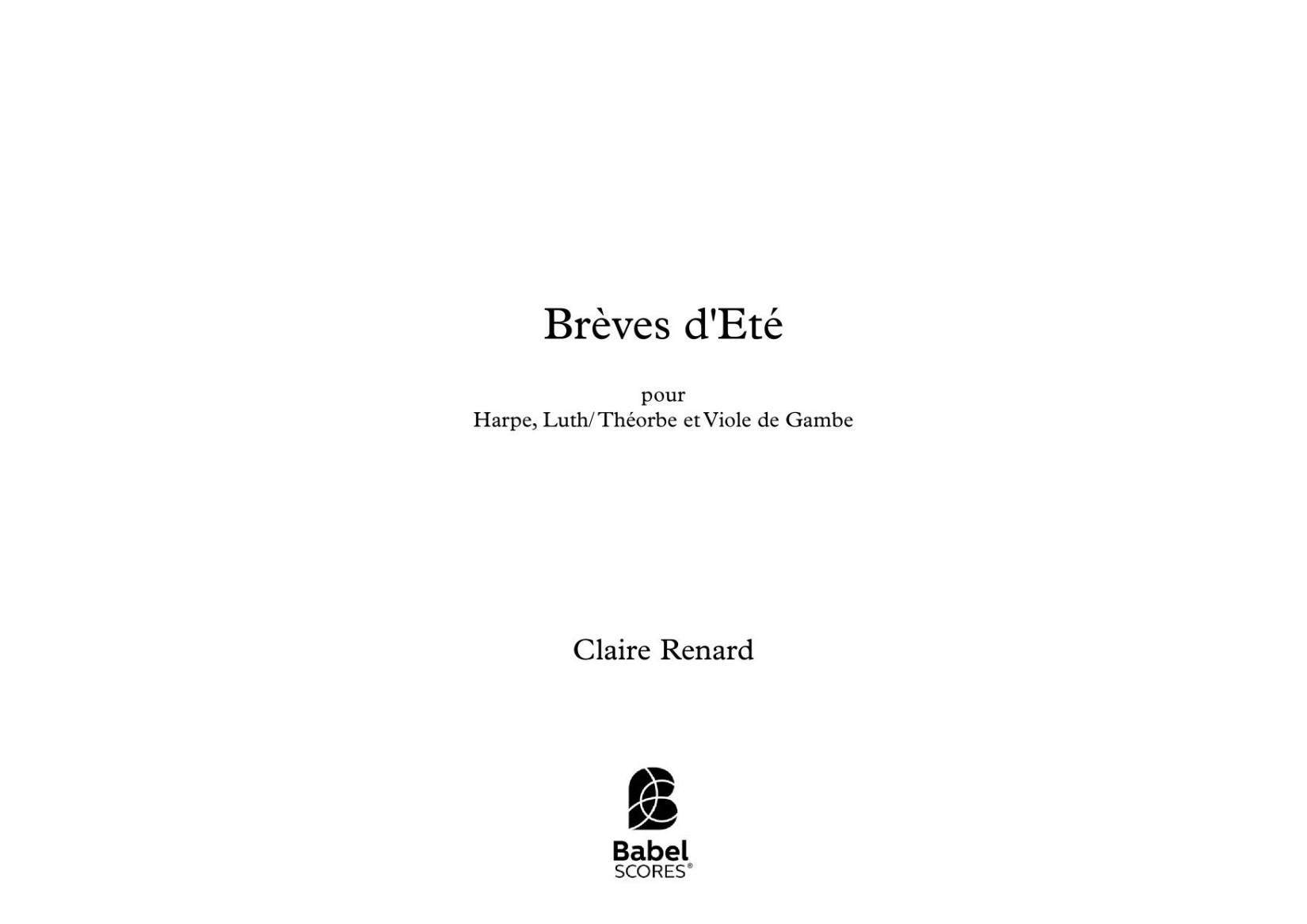 Brèves d'Eté