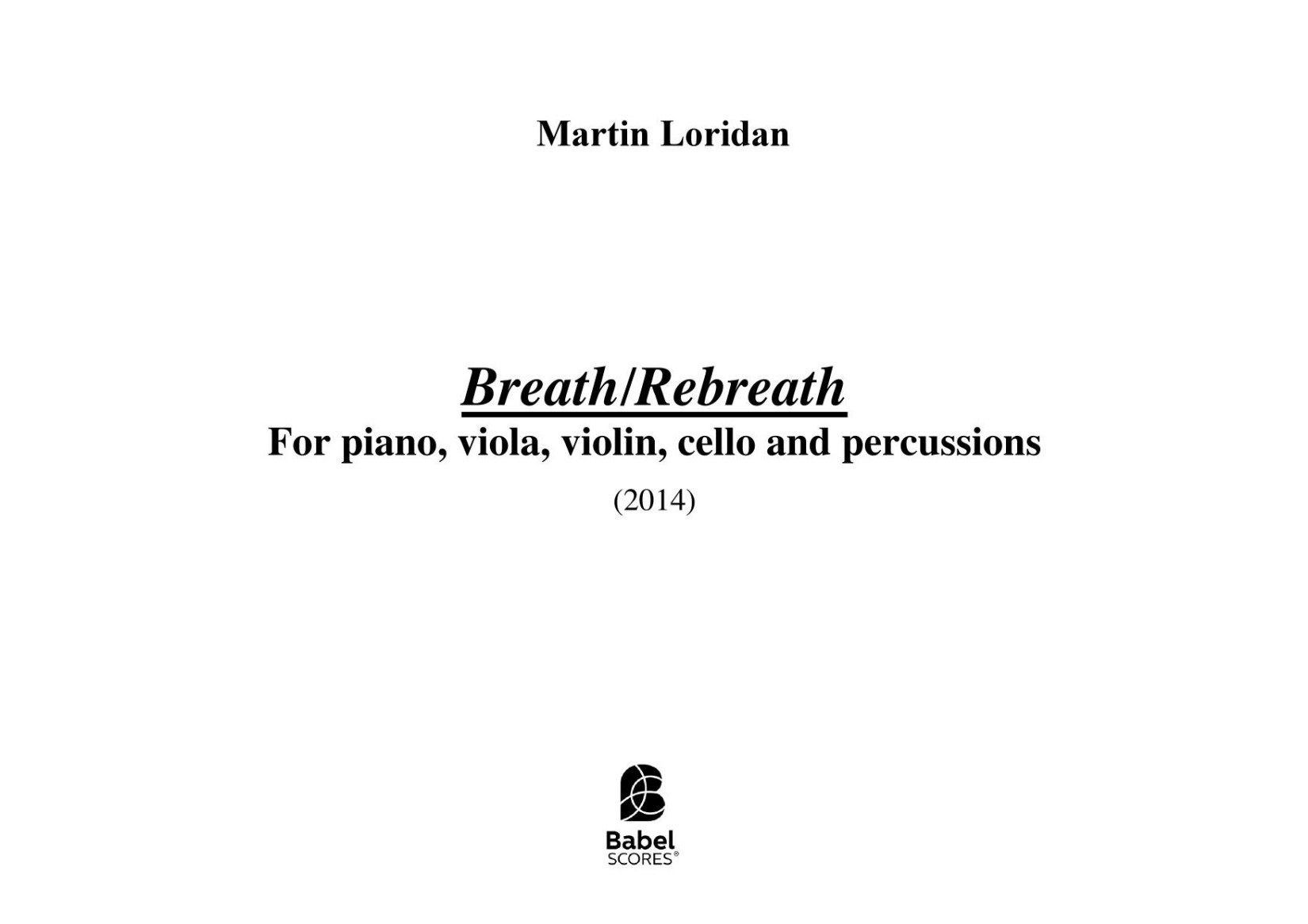 Breath-Rebreath