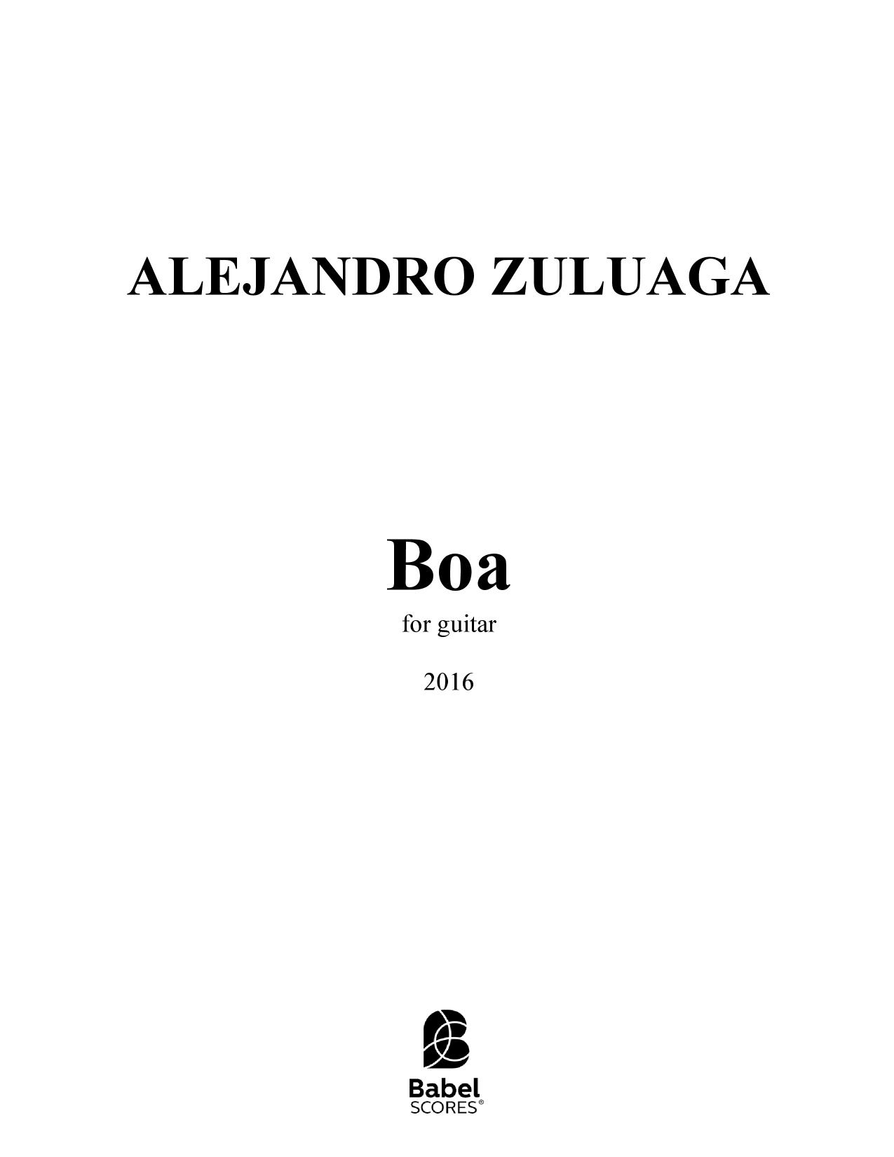 Boa
