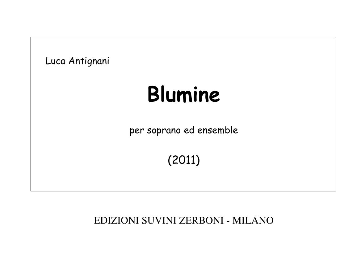 Blumine