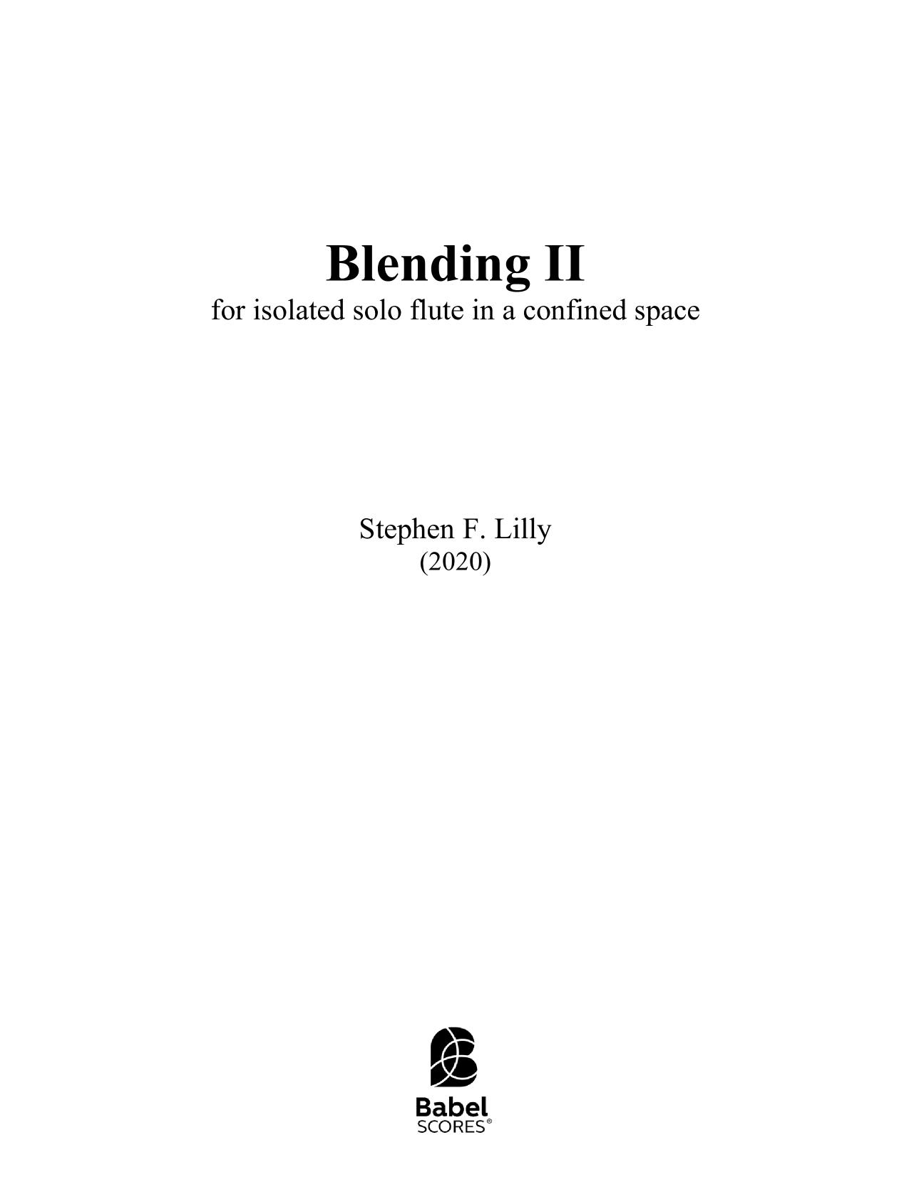 Blending II