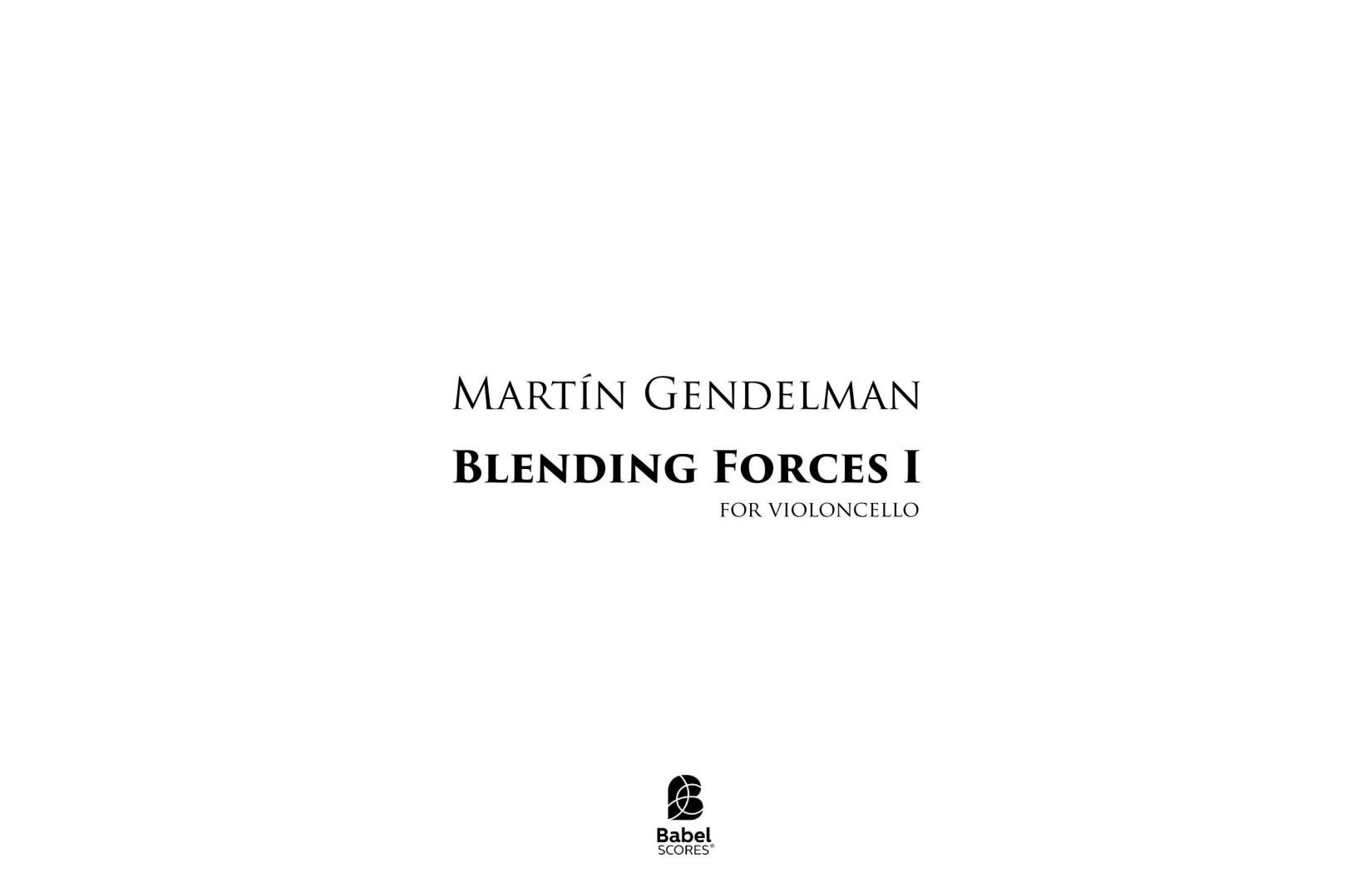 Blending Forces I