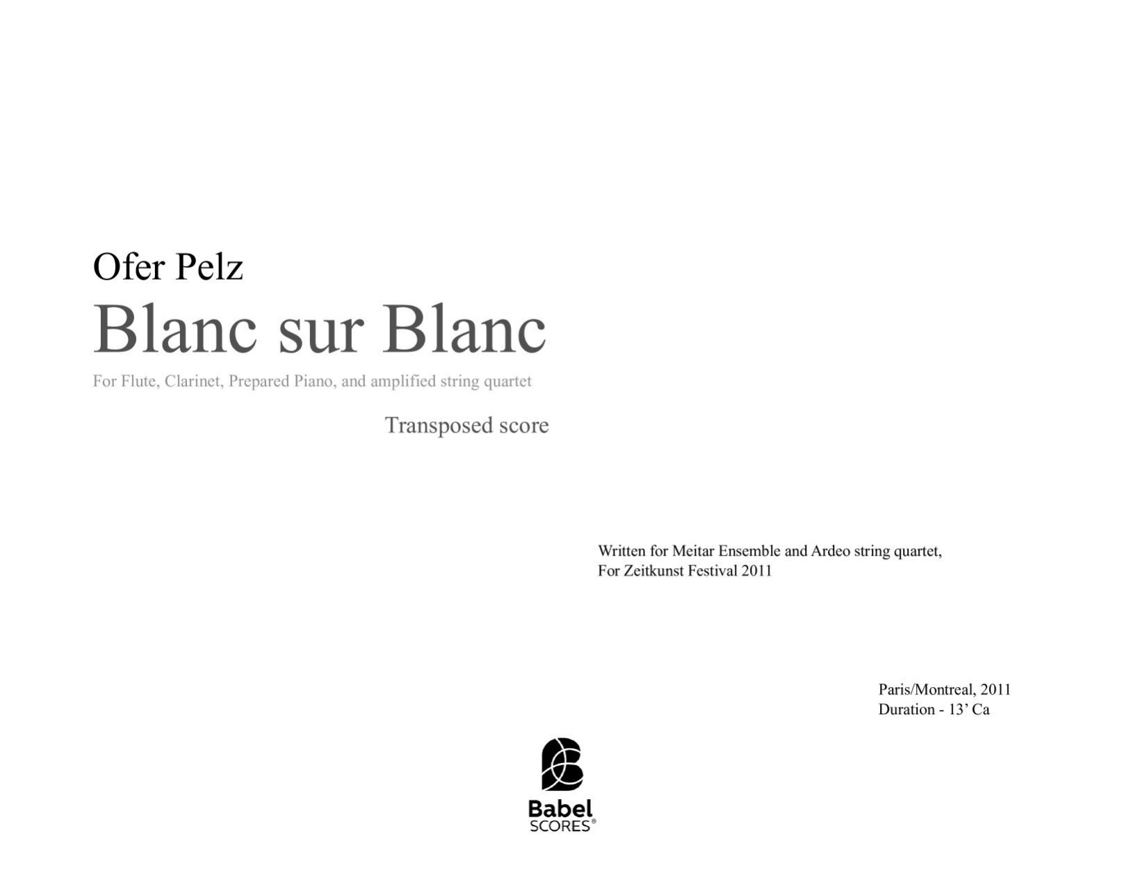 Blanc sur Blanc