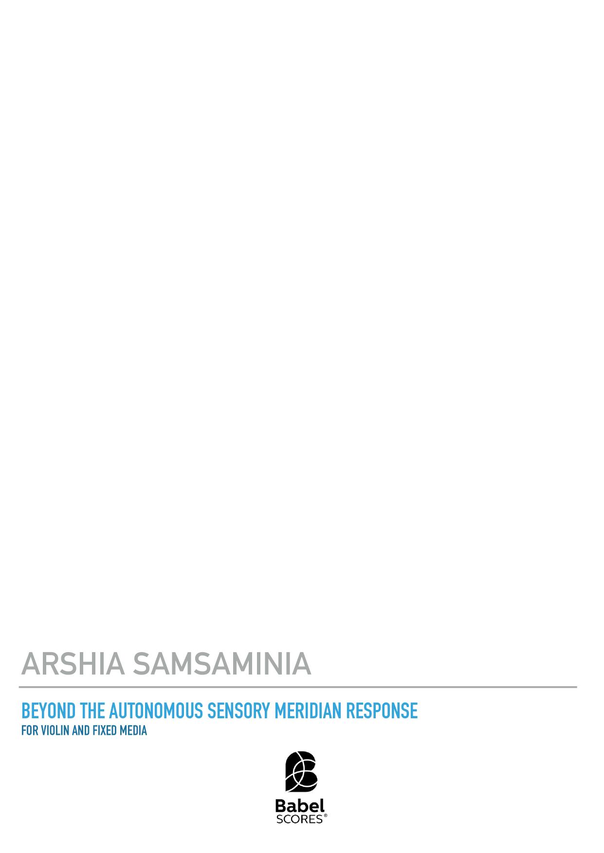 Beyond the autonomous sensory meridian response