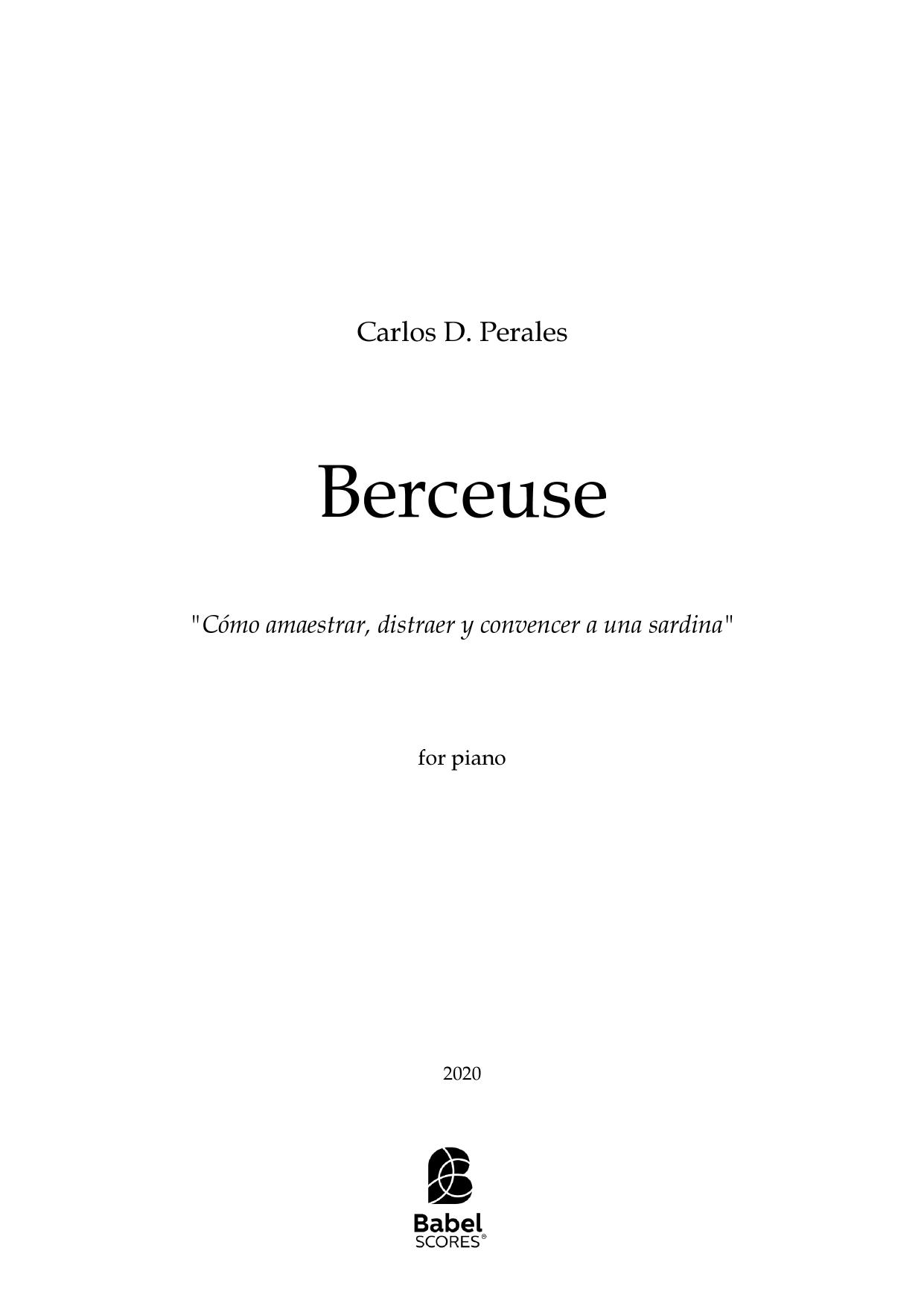 Berceuse