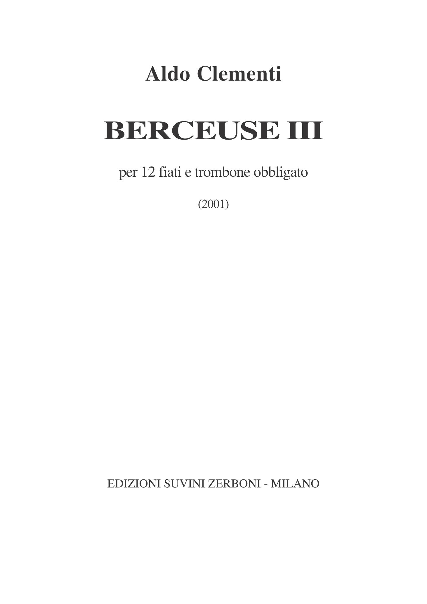 Berceuse 3