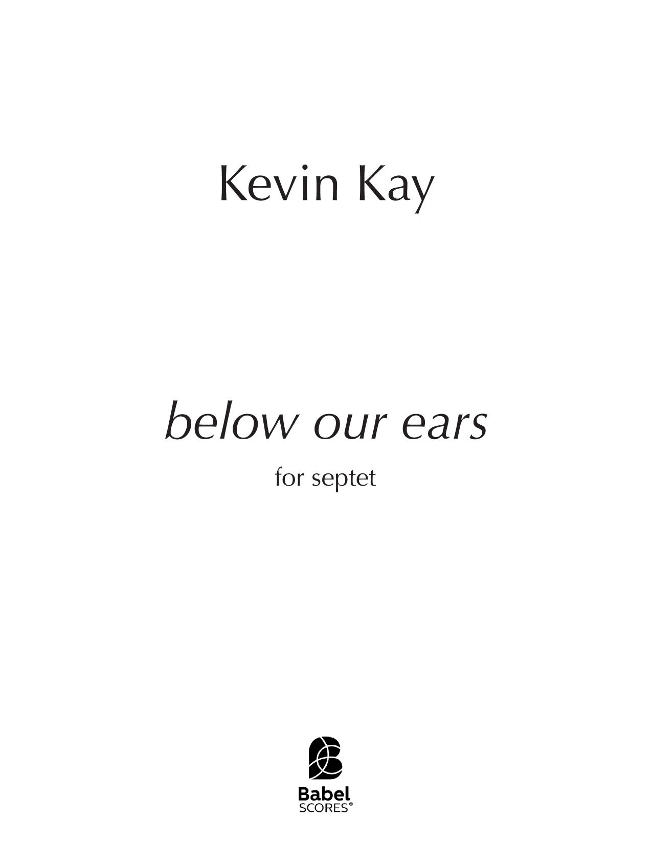 below our ears