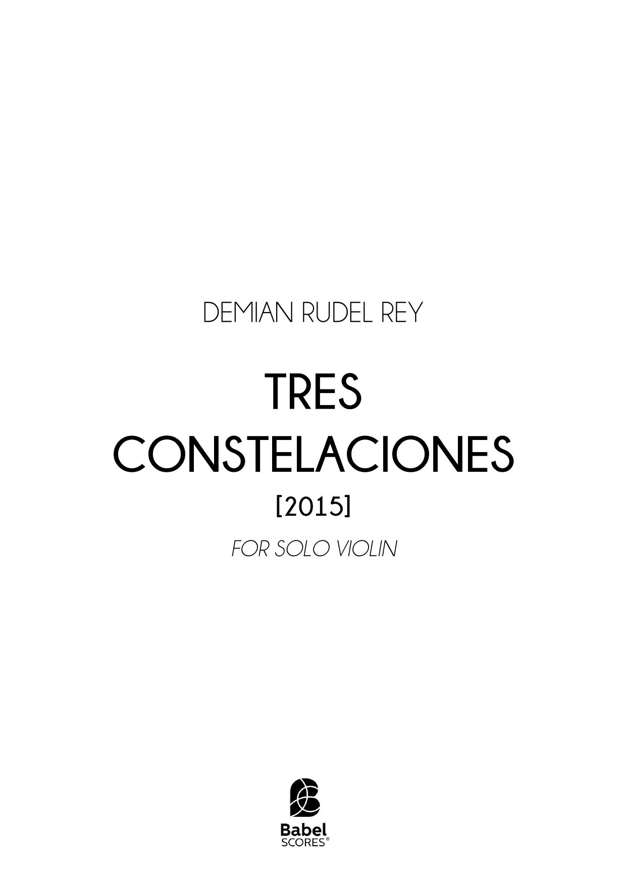 Tres Constelaciones