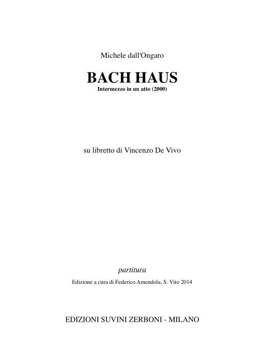 Bach haus