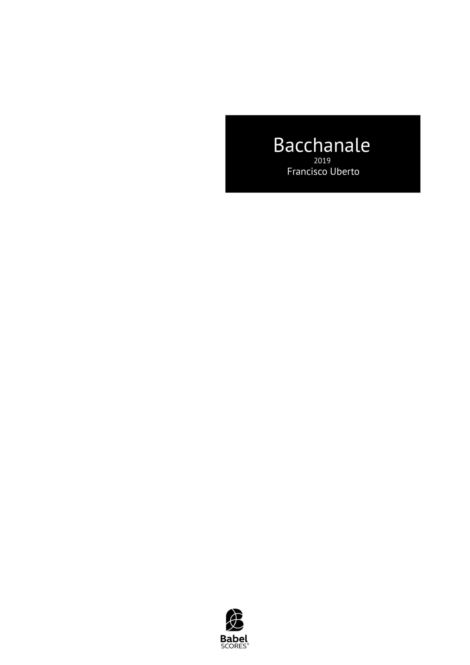 Bacchanale