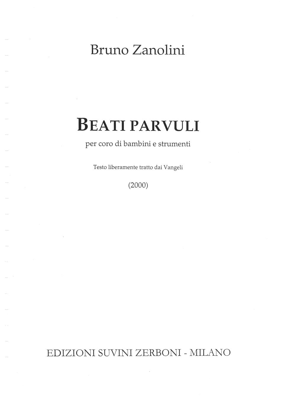 Beati parvuli