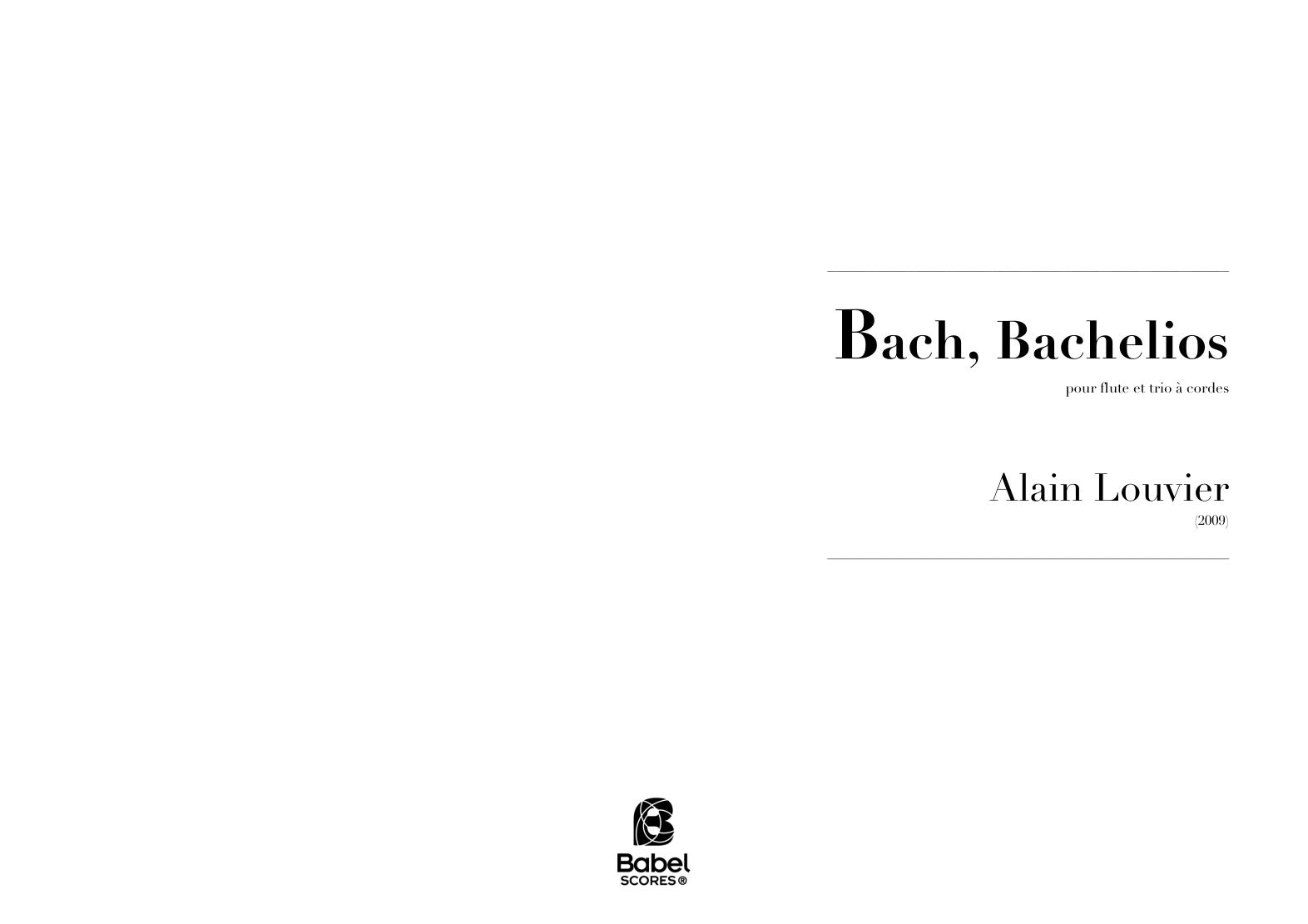 Bach, Bachelios