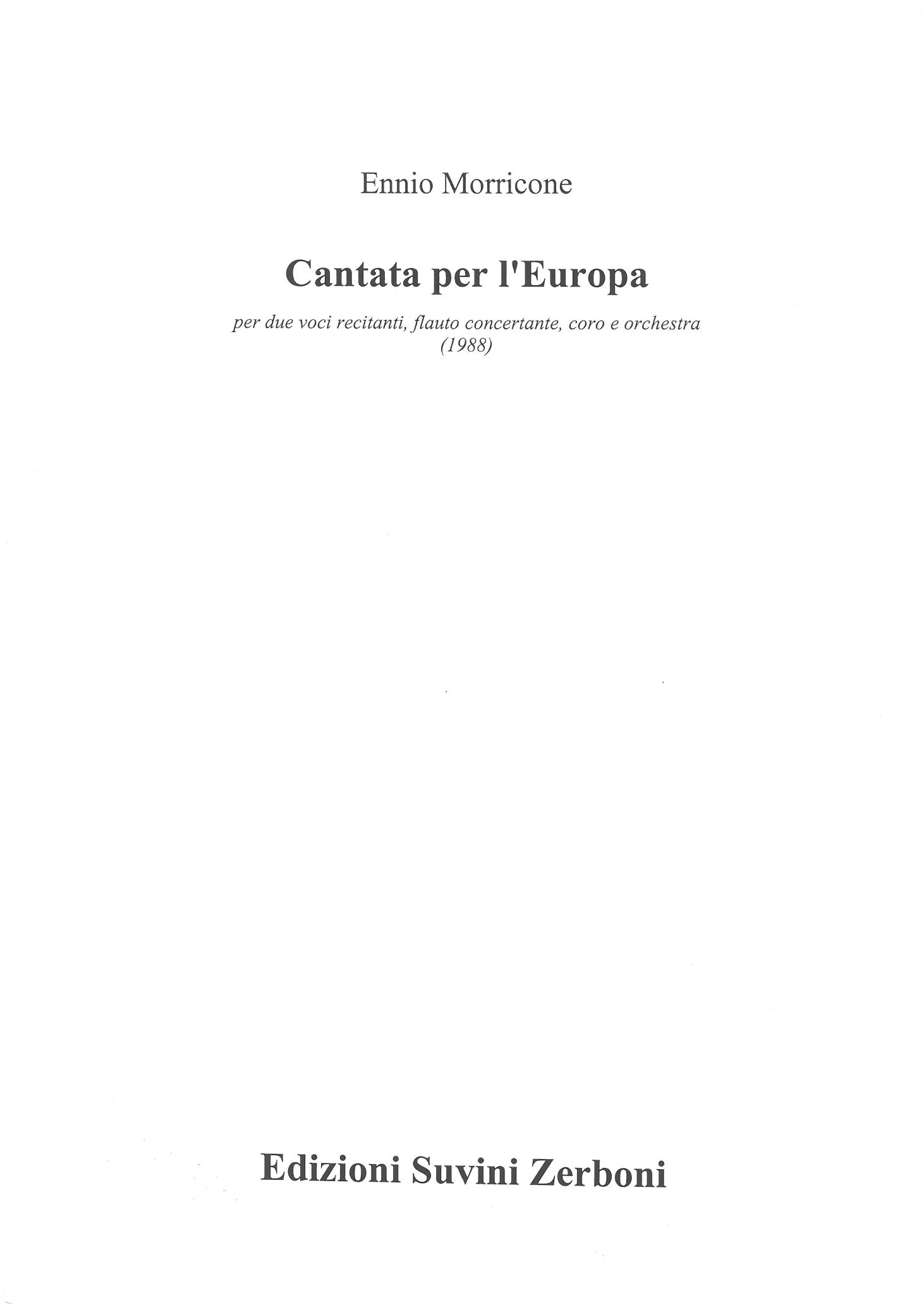 Cantata per l'europa