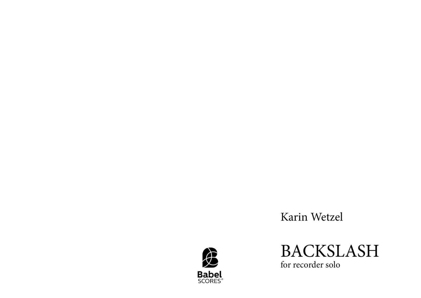 Backslash