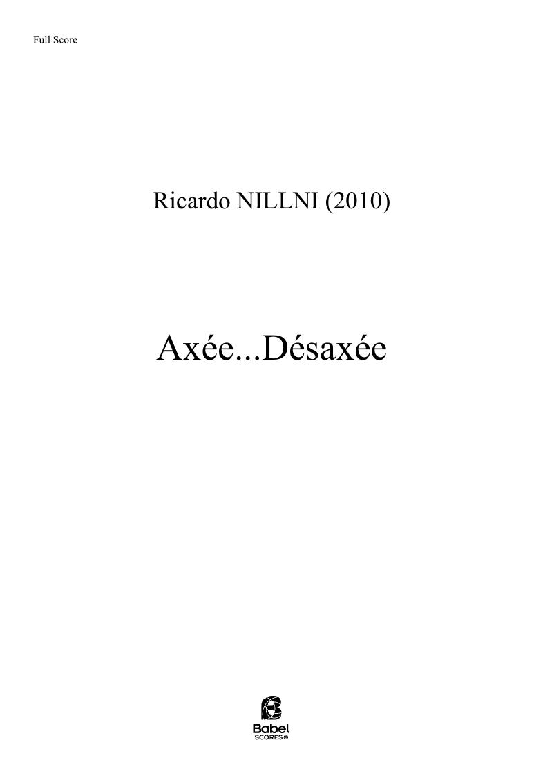 Axée...Désaxée