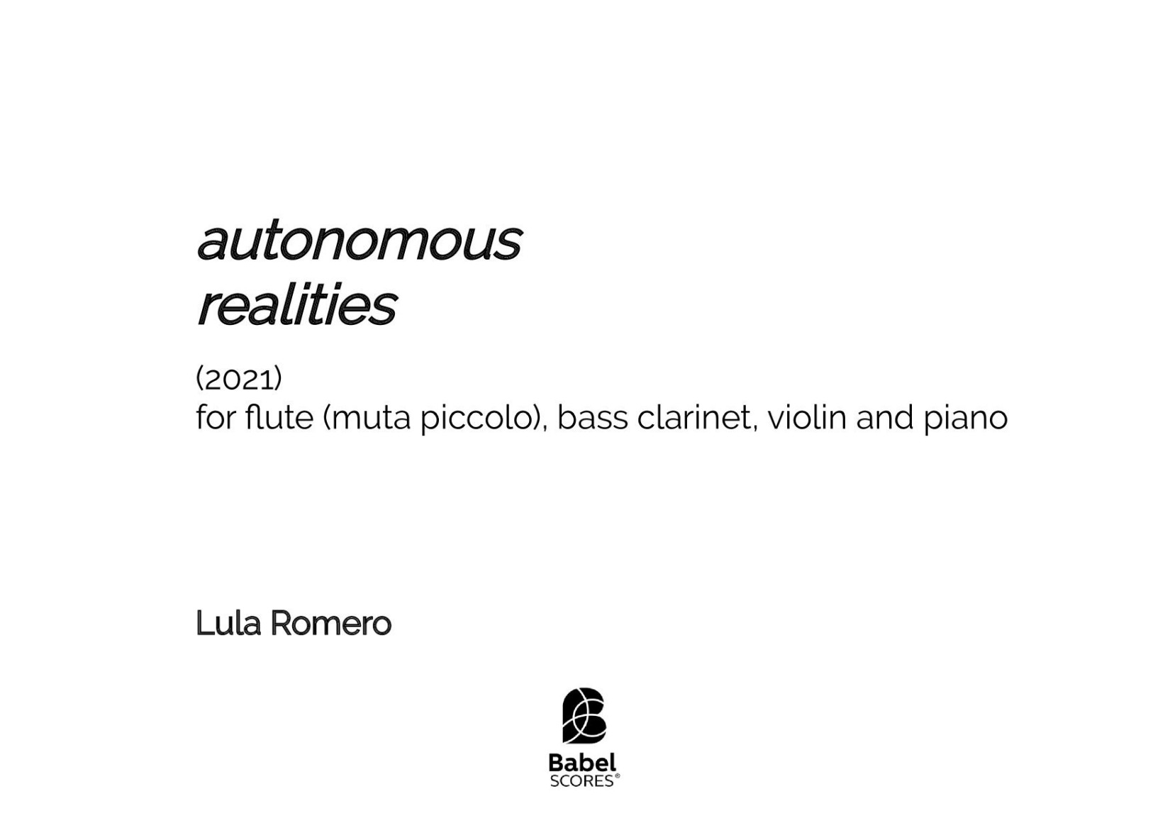 autonomous realities