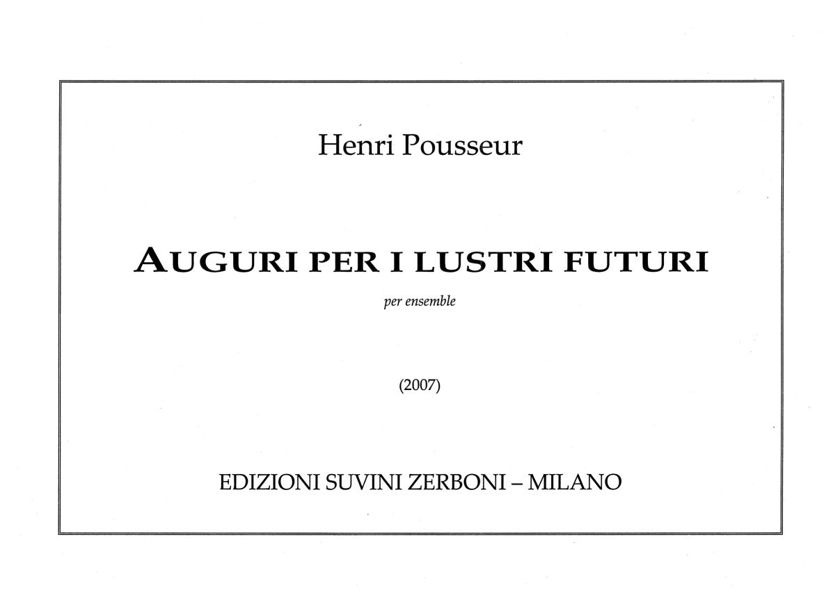 Auguri per i lustri futuri