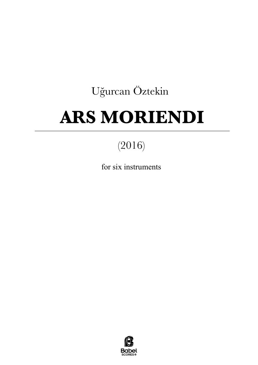 Ars Moriendi