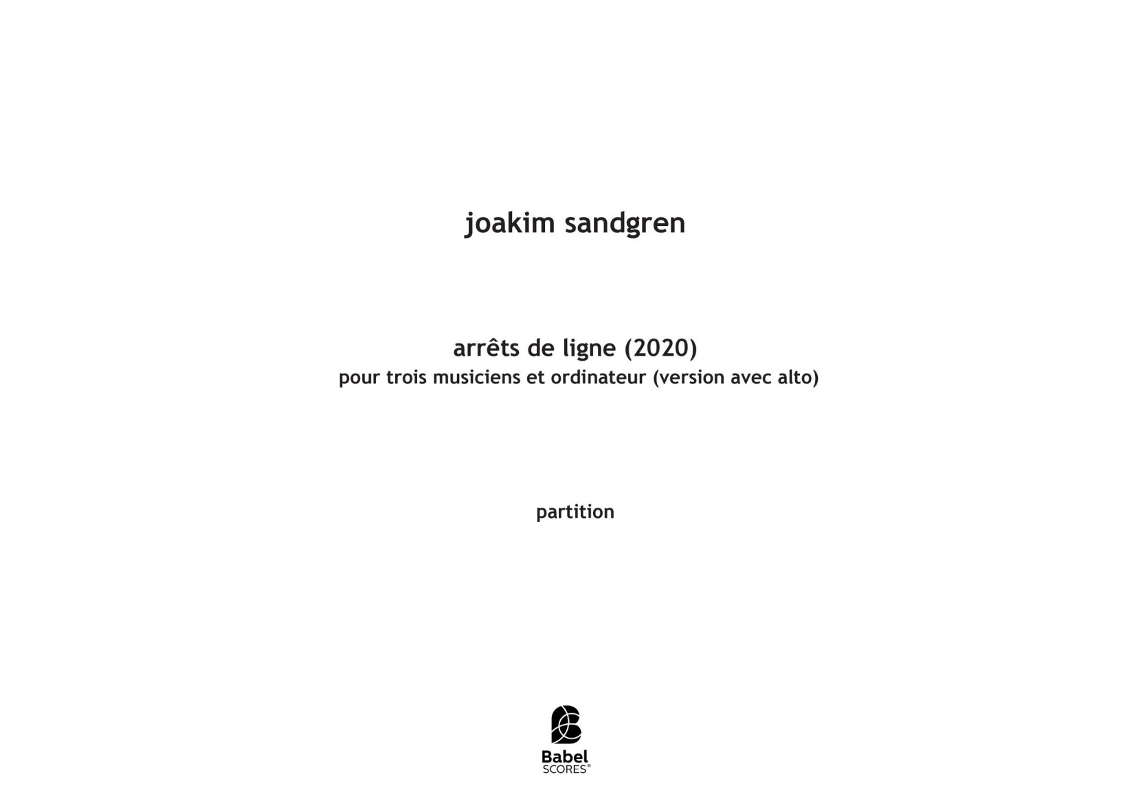 arrêts de ligne version avec alto