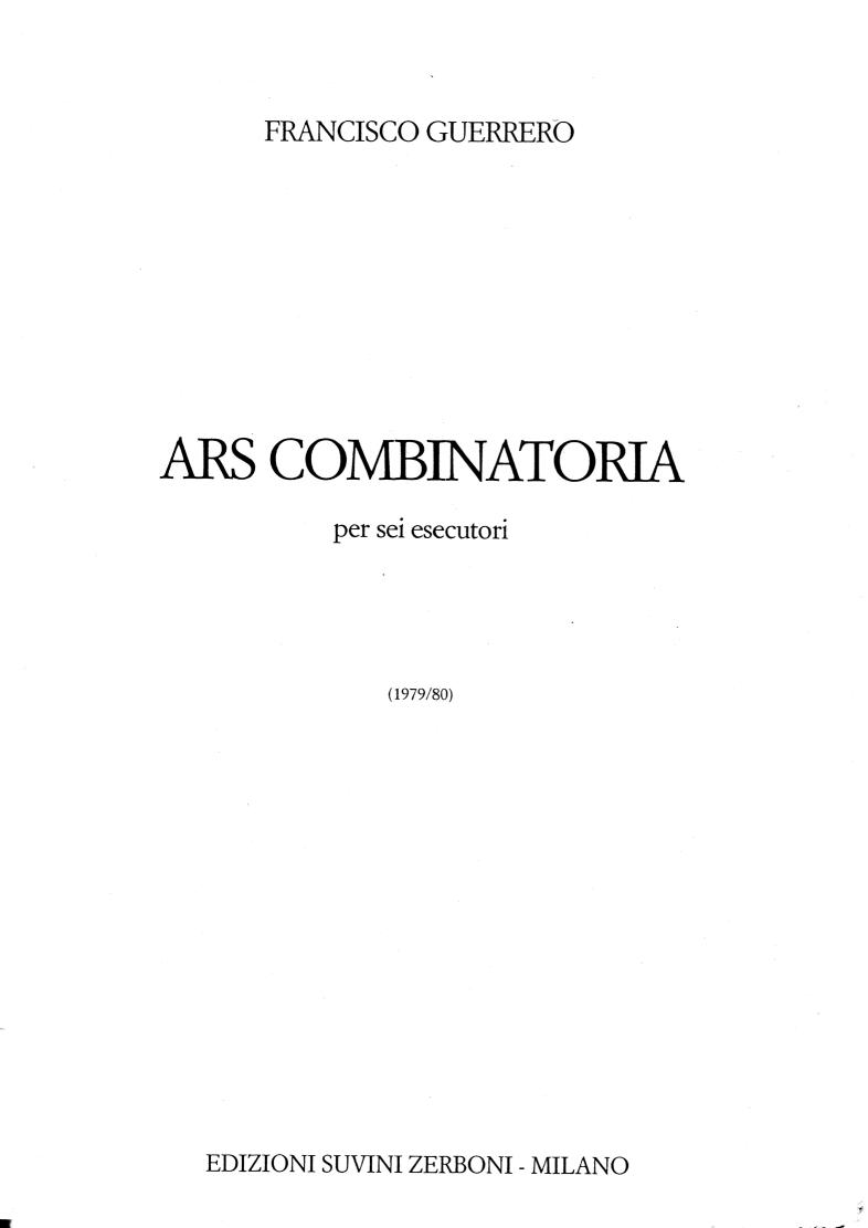 Ars Combinatoria