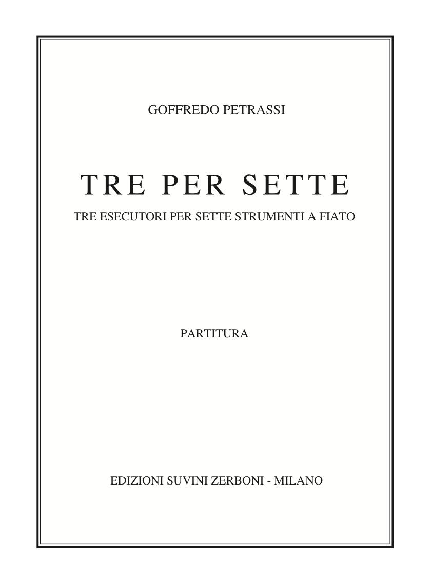 Tre per sette