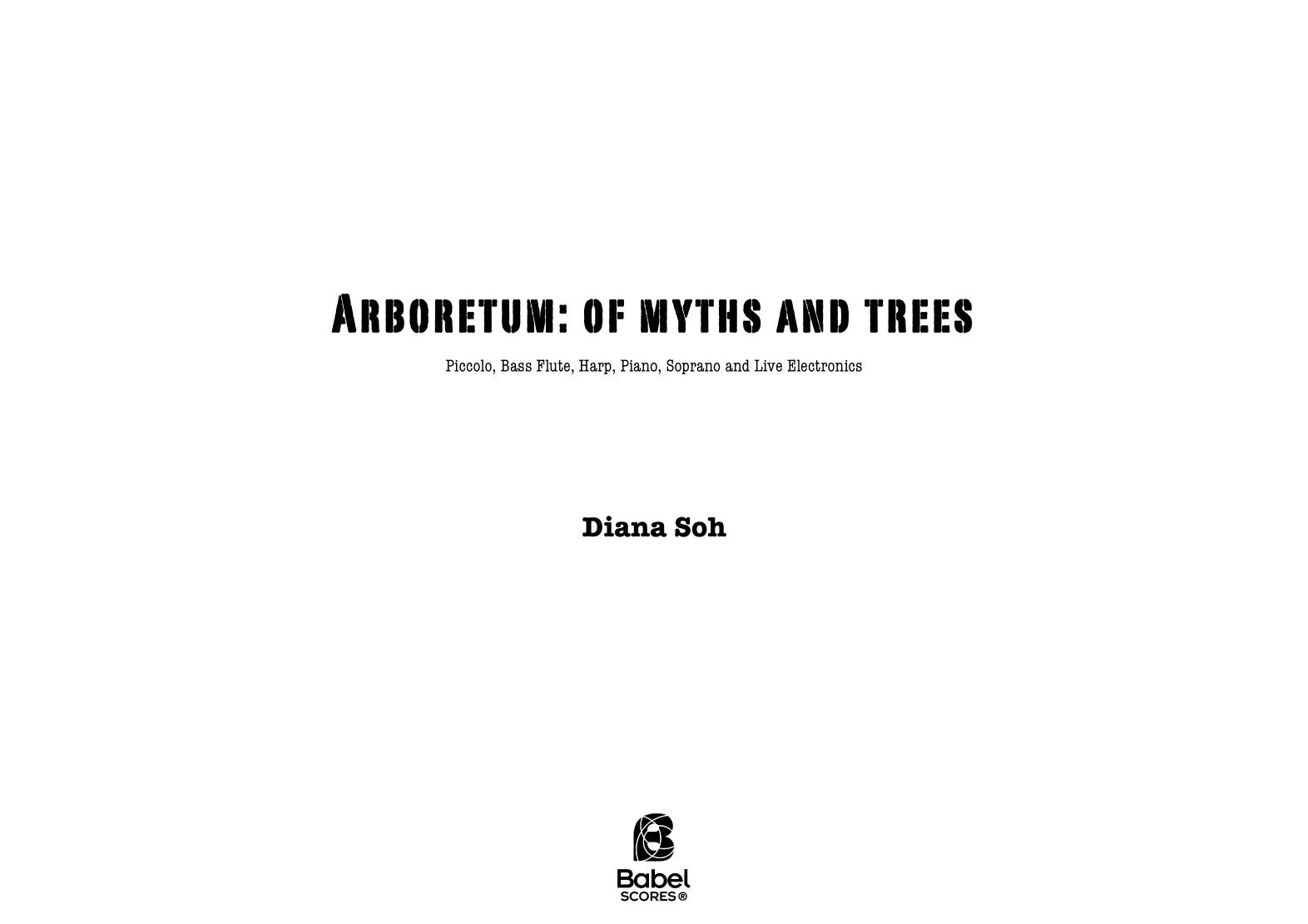 Arboretum：of myths and trees