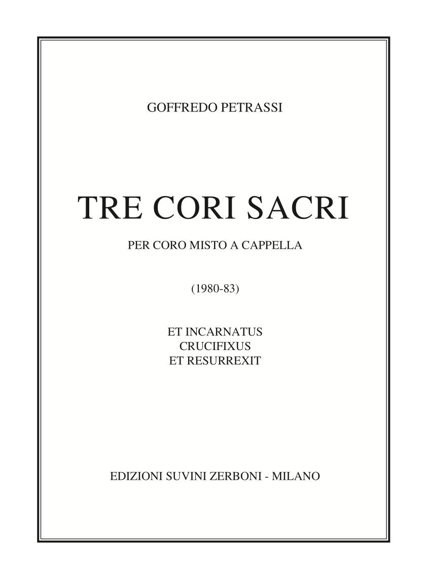 Tre cori