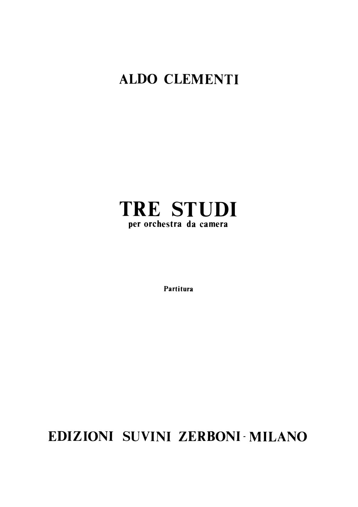 Tre studi