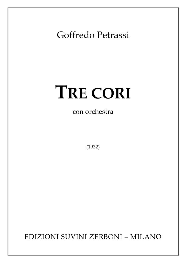 Tre cori sacri