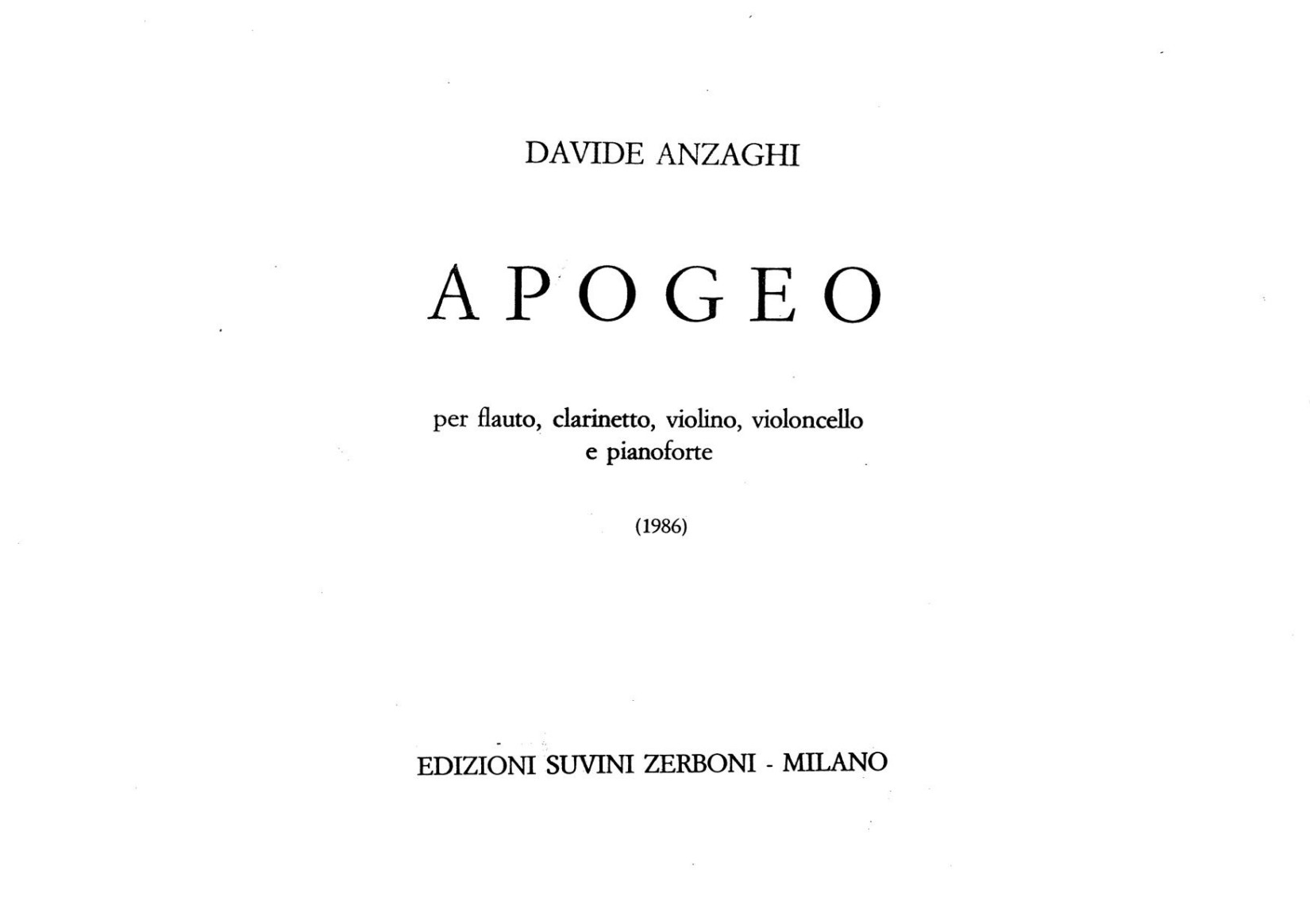 Apogeo