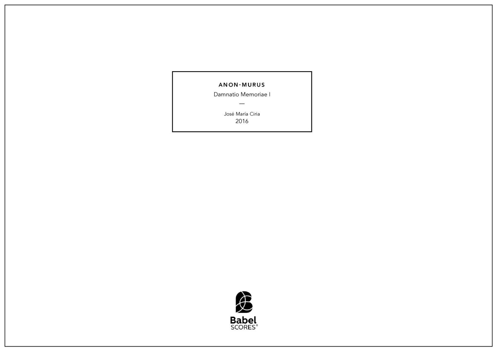 anon·murus