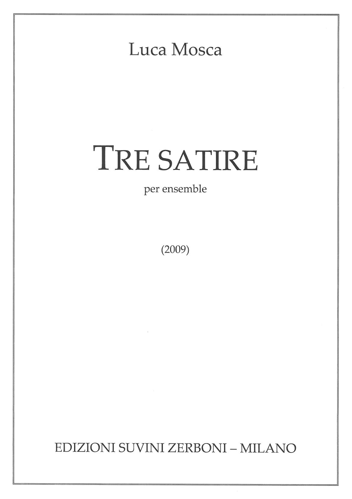 Tre satire