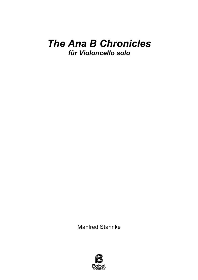 Ana B Chronicles