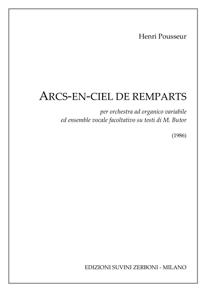 Arcs en ciel de remparts