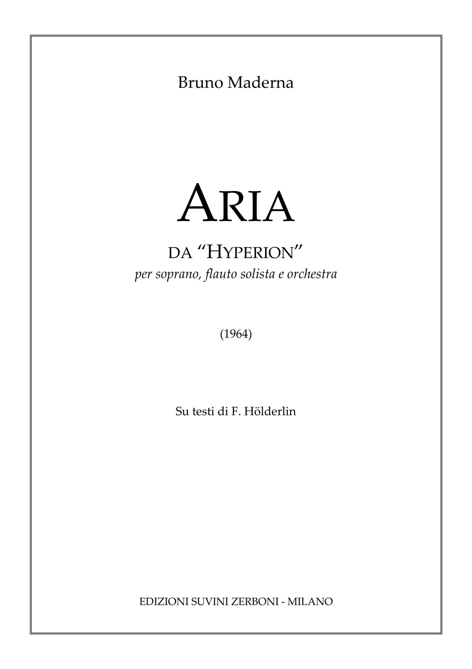 ARIA da «Hyperion»
