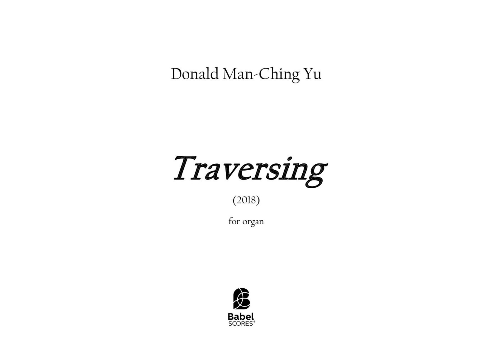 Traversing