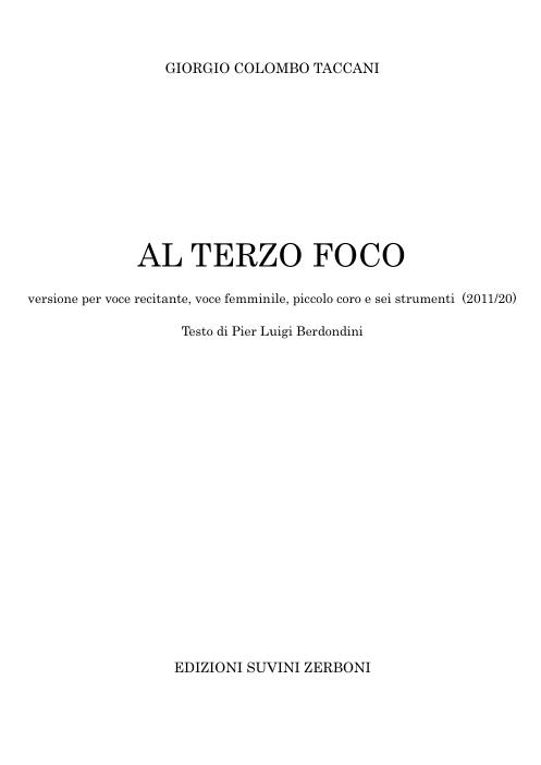Al terzo foco