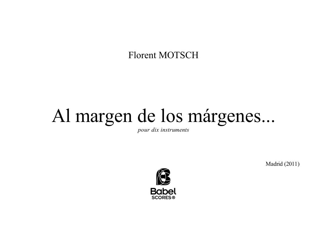 Al margen de los margenes