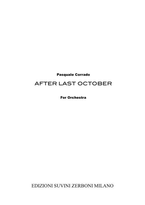 After last october