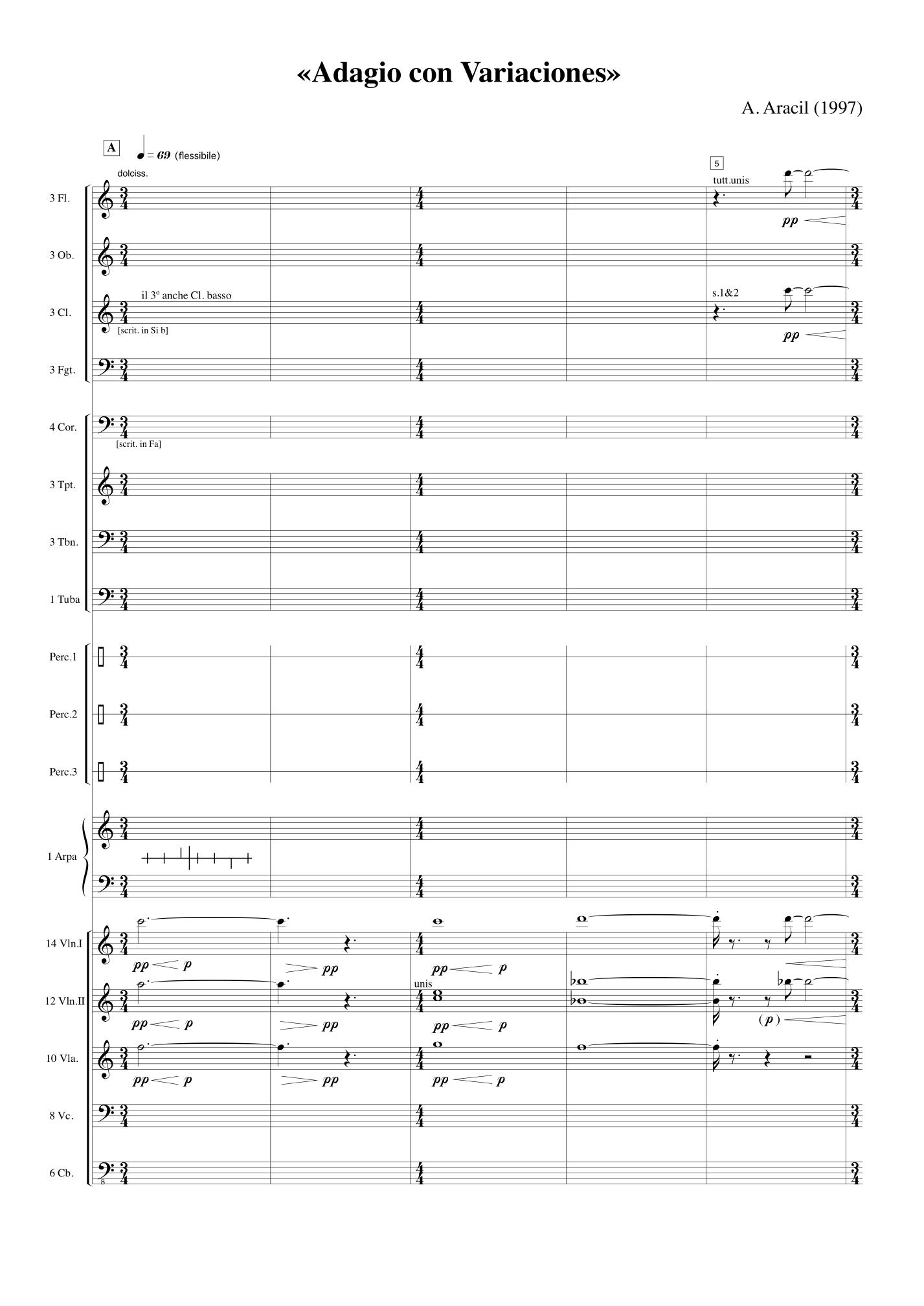 Adagio con variaciones
