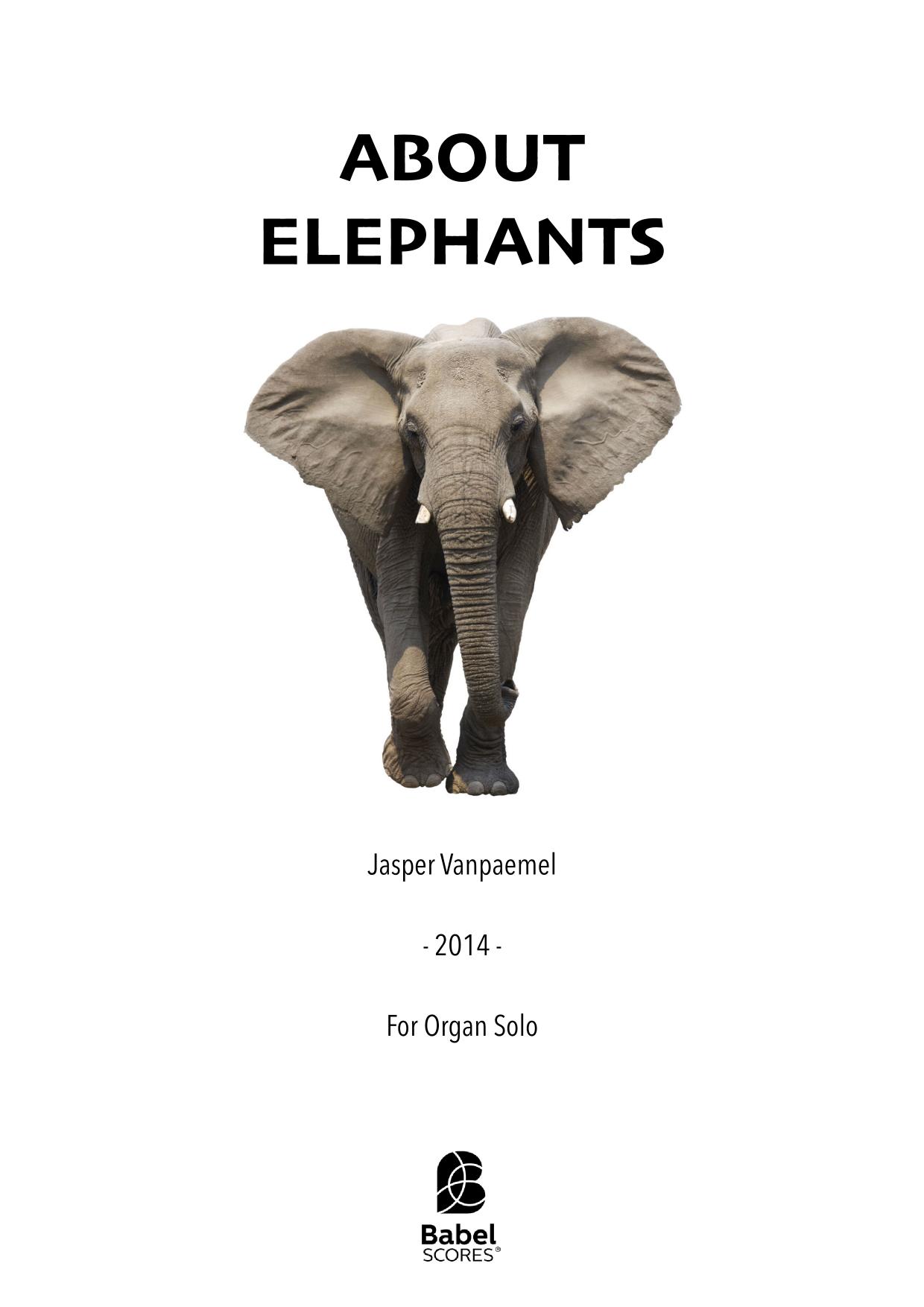 About Elephants
