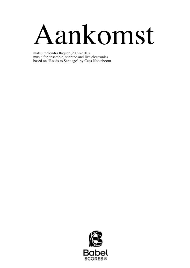 Aankomst