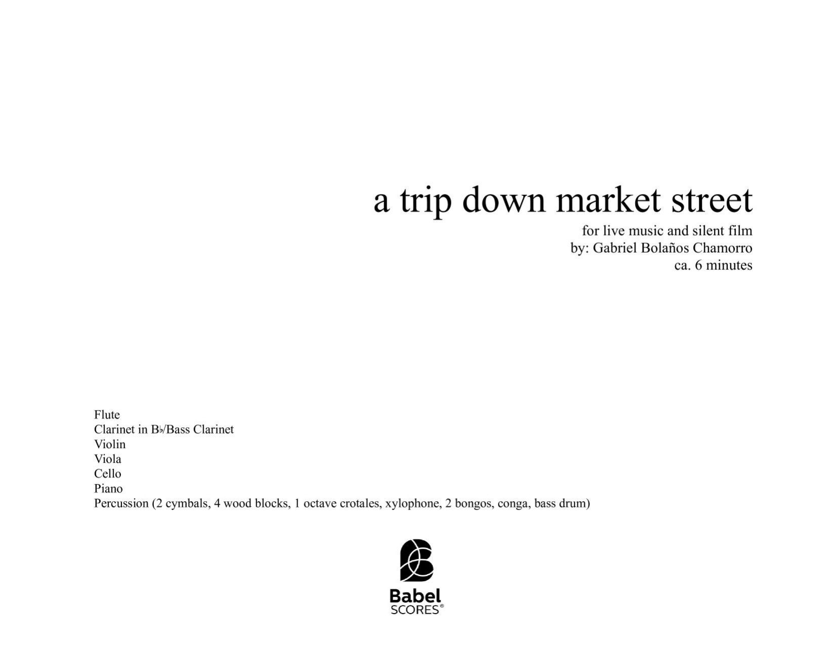A Trip Down Market Street