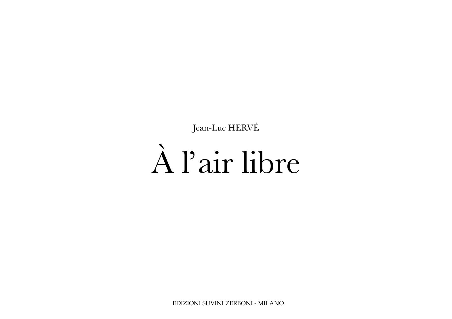 A l air libre