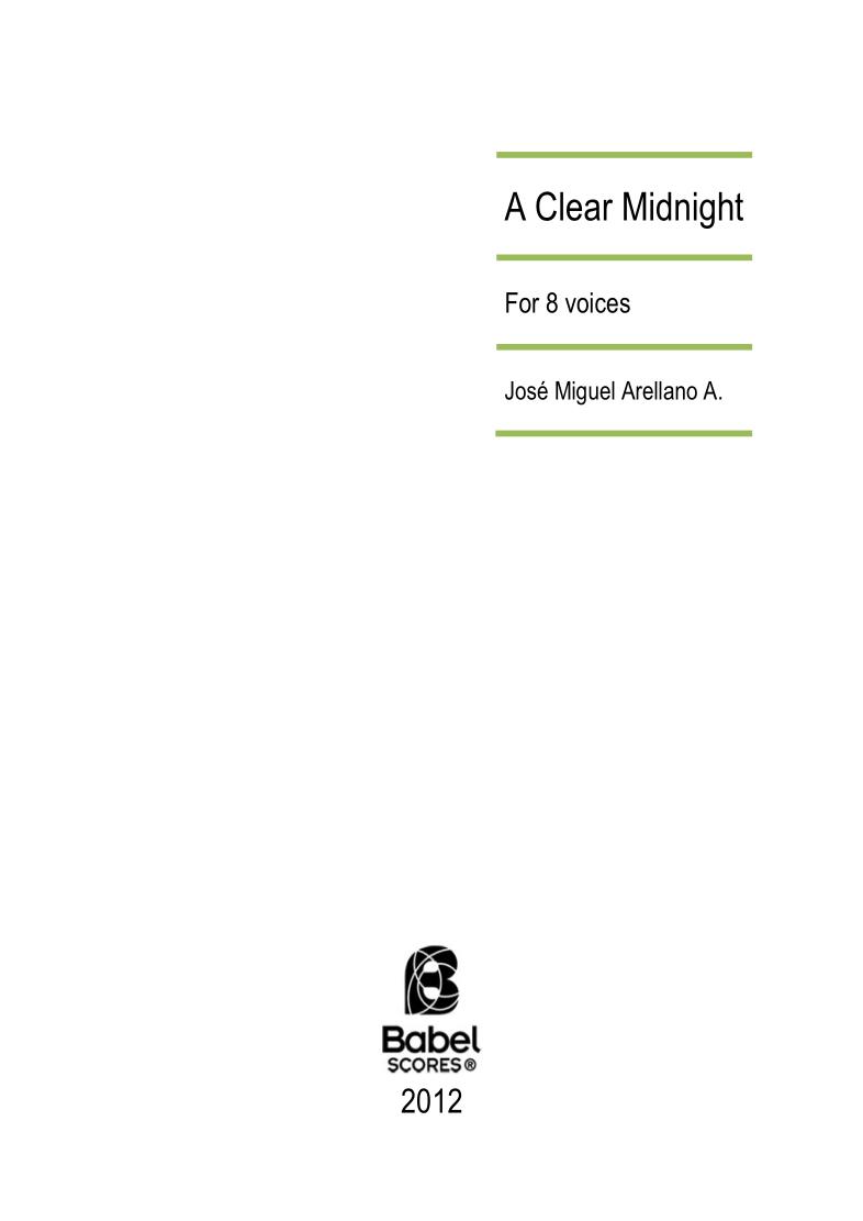 A clear midnight