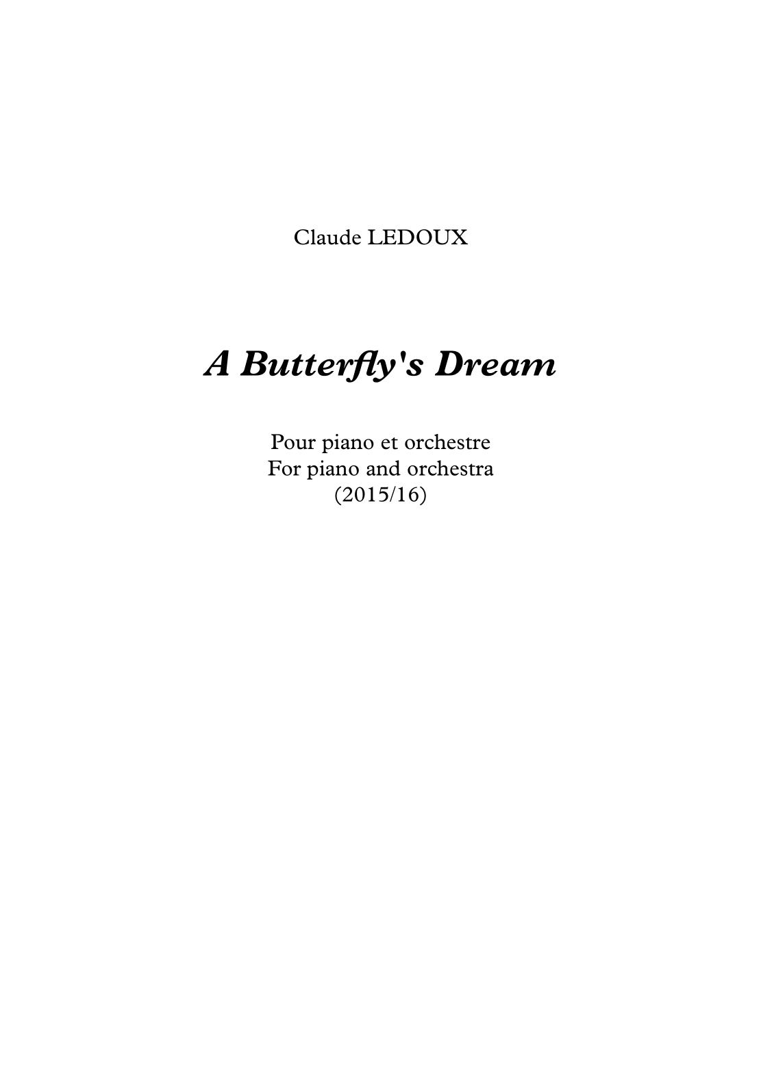 A Butterfly's Dream